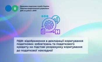 ПДВ: відображення в декларації коригування податкових зобов’язань та податкового кредиту на підставі розрахунку коригування до податкової накладної
