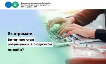 Як отримати Витяг про стан розрахунків з бюджетом онлайн?